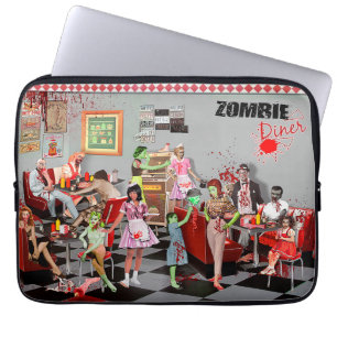 Capa Para Notebook Zombie Diner
