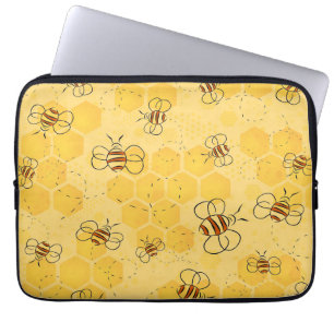 Capa Para Notebook Zumbido de Abelhas Mel Abelhas Fofas 