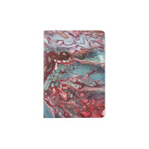 Arte abstrato de cinza vermelha