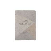Sra. Typografia Monogrammed Marble