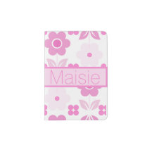 Titular do Passaporte para Flores Retro-Rosa Perso