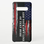 Capa Para Samsung Galaxy Adicione seu próprio texto ao sinalizador american<br><div class="desc">Adicione seu próprio texto ao sinalizador americano gigante</div>