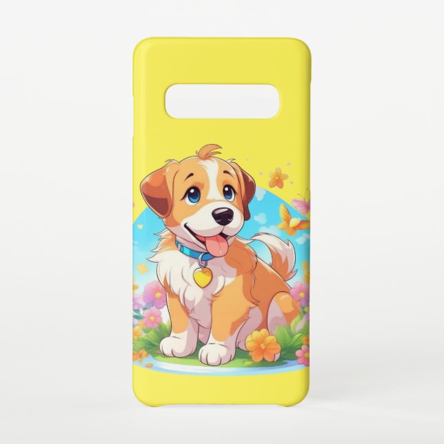 Capa Para Samsung Galaxy Cachorro Cachorro (Verso)