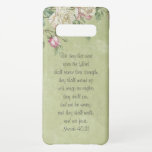 Capa Para Samsung Galaxy Capa de telefone Chique Verso Isaiah 40:31<br><div class="desc">Esta é uma capa de telefone incrível para ajudar a compartilhar sua fé. Use o verso dado ou mude o verso para o seu favorito.</div>