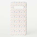 Capa Para Samsung Galaxy Capa de telefone de padrões de pontos divertidos<br><div class="desc">O padrão do estilo Terrazzo em cores de madeira quente.</div>
