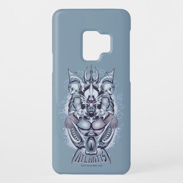 Capa Para Samsung Galaxy, Case-Mate Aquaman | King Orm of Atlantis Graphic (Verso)