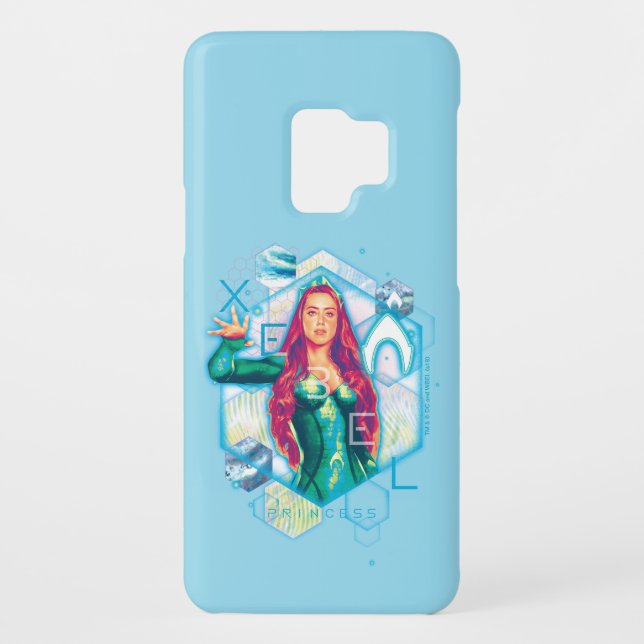 Capa Para Samsung Galaxy, Case-Mate Aquaman | Xebel Princess Mera Hexagonal (Verso)