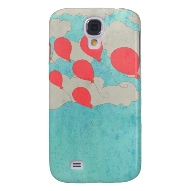 Capa Para Samsung Galaxy, Case-Mate Balões vermelhos (Traseira)