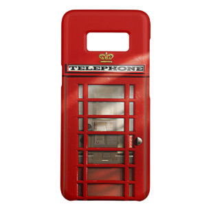 Capa Case-Mate Samsung Galaxy S8 Cabine de telefone vermelha britânica engraçada