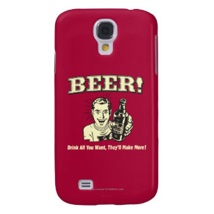 Capa Samsung Galaxy S4 Cerveja: Beba tudo querem-no fará