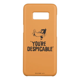Capa Case-Mate Samsung Galaxy S8 Clássico DAFFY DUCK™ "Você é Desprezível"