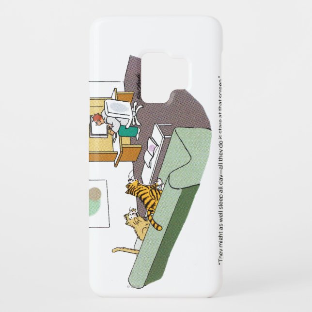 Capa Para Samsung Galaxy, Case-Mate Conversa do gato (Verso)