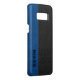 Capa Para Samsung Galaxy, Case-Mate Couro Preto e Azul Vintage Faux (Parte Traseira/Direita)