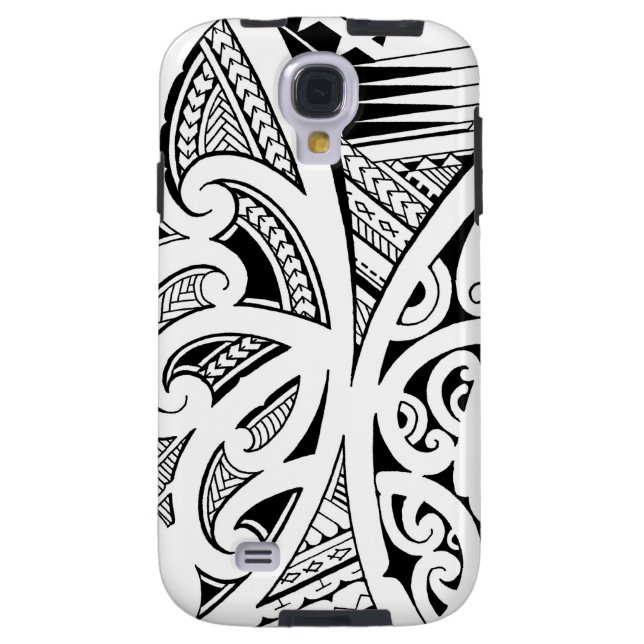 Capa Para Samsung Galaxy, Case-Mate Estilos do tatuagem, maori misturados, Samoan e (Traseira)