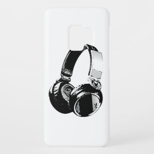 Capa Para Samsung Galaxy S9 Case-Mate Fone de ouvido preto e branco Pop