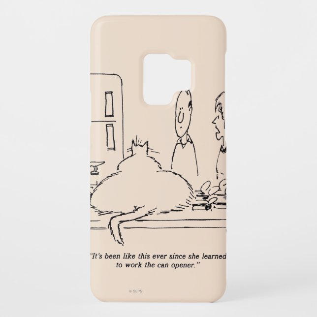 Capa Para Samsung Galaxy, Case-Mate Gato gordo (Verso)