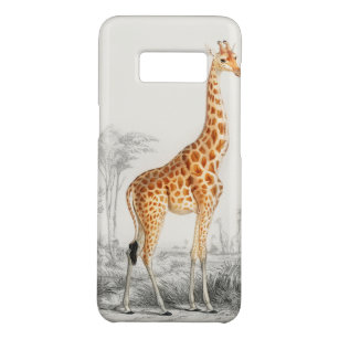 Capa Case-Mate Samsung Galaxy S8 Girafa Illustração Vintage Art Impressão