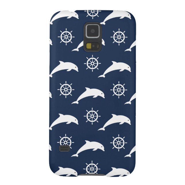 Capa Para Samsung Galaxy, Case-Mate Golfinhos no teste padrão da parada (Traseira)
