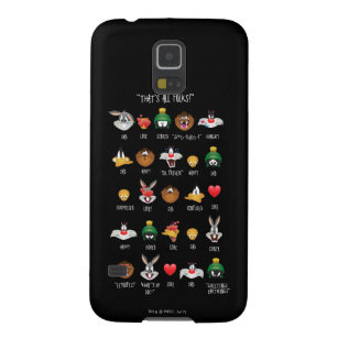 Capa Para Galaxy S5 Gráfico Emoji (TUNES DE LOONEY™)