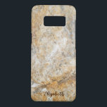 Capa Case-Mate Samsung Galaxy S8 Legal Marble Rock Stone Textura Granita<br><div class="desc">Textura moderna de pedra mármore com o seu nome.</div>