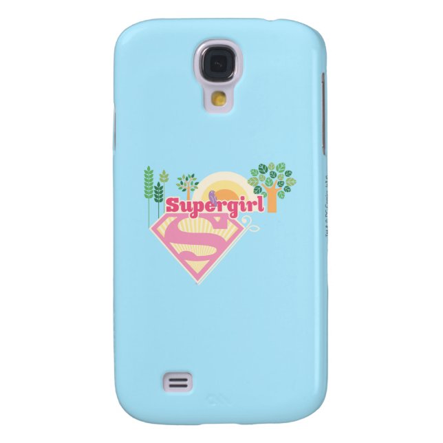 Capa Para Samsung Galaxy, Case-Mate Logotipo da Supergirl Nature (Traseira)