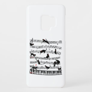 Capa Para Samsung Galaxy S9 Case-Mate Nota De Música De Gato Engraçado, Presente Para Pi