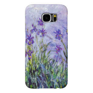 Capa Para Samsung Galaxy S6 O Lilac de Claude Monet torna iridescente o azul