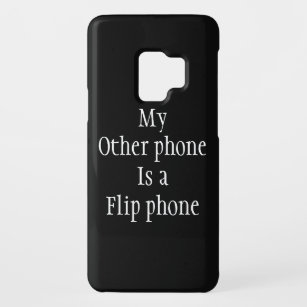 Capa Para Samsung Galaxy S9 Case-Mate O meu outro telefone é um sacudir branco preto