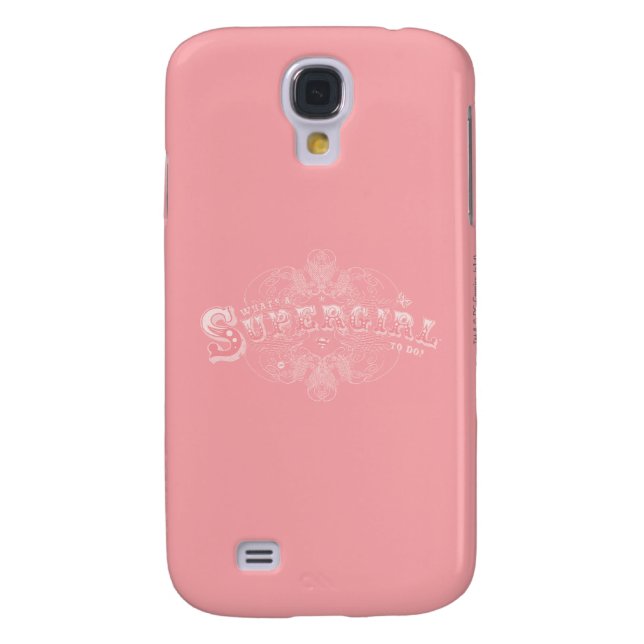 Capa Para Samsung Galaxy, Case-Mate O que é uma Supergirl para fazer rosa? (Traseira)