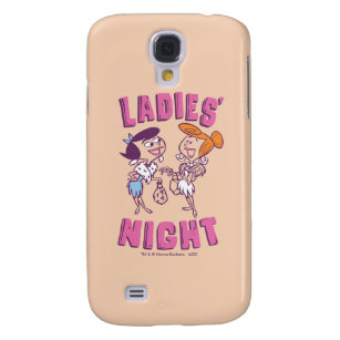 Capa Samsung Galaxy S4 Os Flintstones   Betty & Wilma - Noite das Mulhere