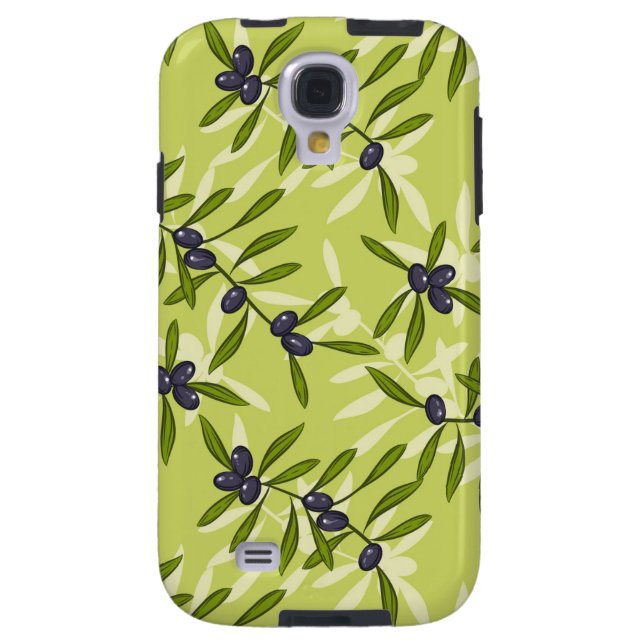 Capa Para Samsung Galaxy, Case-Mate Padrão De Azeite (Traseira)