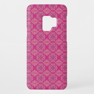 Capa Para Samsung Galaxy S9 Case-Mate Padrão rosa e roxo