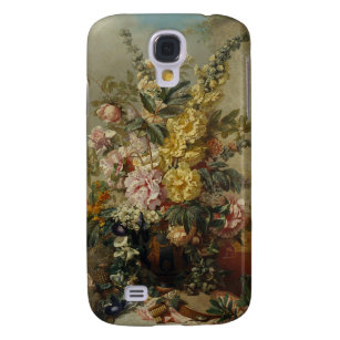 Capa Samsung Galaxy S4 Pintura Floral Anticorada na moda