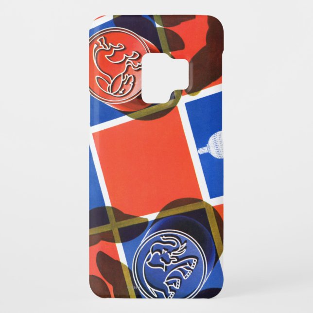 Capa Para Samsung Galaxy, Case-Mate Quadro de verificação de eleições (Verso)