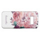 Capa Para Samsung Galaxy, Case-Mate Romântica Vintage Pink Watercolor Floral (Verso (Horizontal))