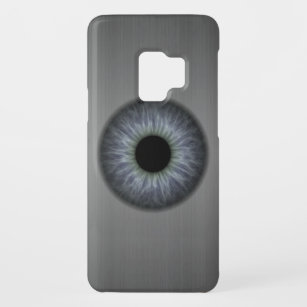 Capa Para Samsung Galaxy S9 Case-Mate Samsung Giant Eyeball - Metal escovado escuro