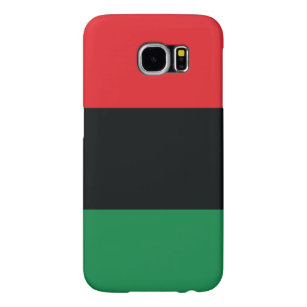 Capa Para Samsung Galaxy S6 Sinalizador vermelho, preto e verde