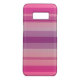 Capa Para Samsung Galaxy, Case-Mate Soft-Pink Striped Soft Cortando Caso Samsung (Verso)
