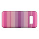 Capa Para Samsung Galaxy, Case-Mate Soft-Pink Striped Soft Cortando Caso Samsung (Verso (Horizontal))