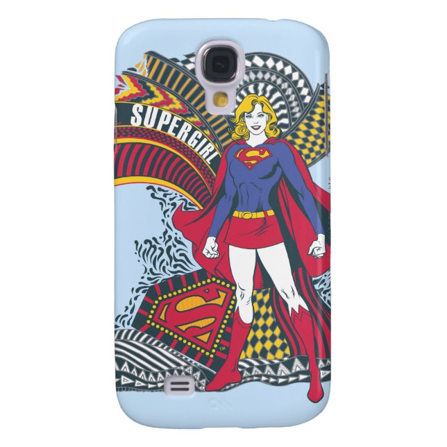 Capa Para Samsung Galaxy, Case-Mate Supergirl Random World 1 (Traseira)