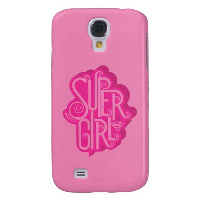 Capa Para Samsung Galaxy, Case-Mate Supergirl Swirl 2 (Traseira)