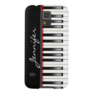 Capinha Galaxy S5 Teclado Piano com nome