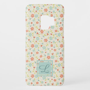 Capa Para Samsung Galaxy S9 Case-Mate Vintage Light Primavera Bonito Floral Personalizad