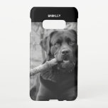 Capa Para Samsung Galaxy Caso Pet Dog Photo Upload Samsung Galaxy S10e<br><div class="desc">Uma capa de telefone moderna da Samsung Galaxy S10e apresentando uma foto do seu cachorro de estimação. Carregue uma foto de retrato e altere o nome para criar seu próprio caso personalizado. Infecção absoluta!</div>