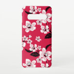CAPA PARA SAMSUNG GALAXY CHERRY BLOSSOM - SAKURA (VERMELHO)<br><div class="desc">Flor de Cereja - Padrão Sakura em Vermelho. Copyright de Kelly Hironaka, nº 3 Design</div>