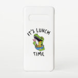 Capa Para Samsung Galaxy É hora do almoço<br><div class="desc">A que horas é o almoço? É hora do almoço. Um tiranossauro muito engraçado a almoçar. Uma combinação perfeita para crianças e adultos.</div>