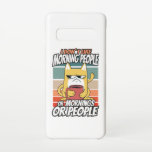 Capa Para Samsung Galaxy Eu não gosto de pessoas matinais ou manhãs ou pess<br><div class="desc">Design de gato bonito e engraçado apresentando um gato adorável com uma xícara de café e a citação "Eu não gosto de pessoas matinais,  ou de manhãs ou pessoas". Para adultos,  homens,  mulheres,  crianças,  adolescentes.</div>