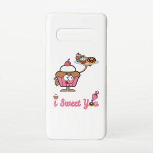 Capa Para Samsung Galaxy Eu te juro com um Cupcake