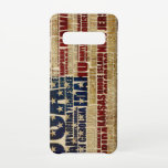 Capa Para Samsung Galaxy EUA e seus estados federais em estrelas e faixas<br><div class="desc">EUA e seus estados federais em estrelas e listras visitam vintage</div>