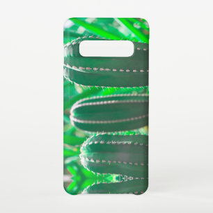 Capa Para Samsung Galaxy Folhas de cacto verde suculento